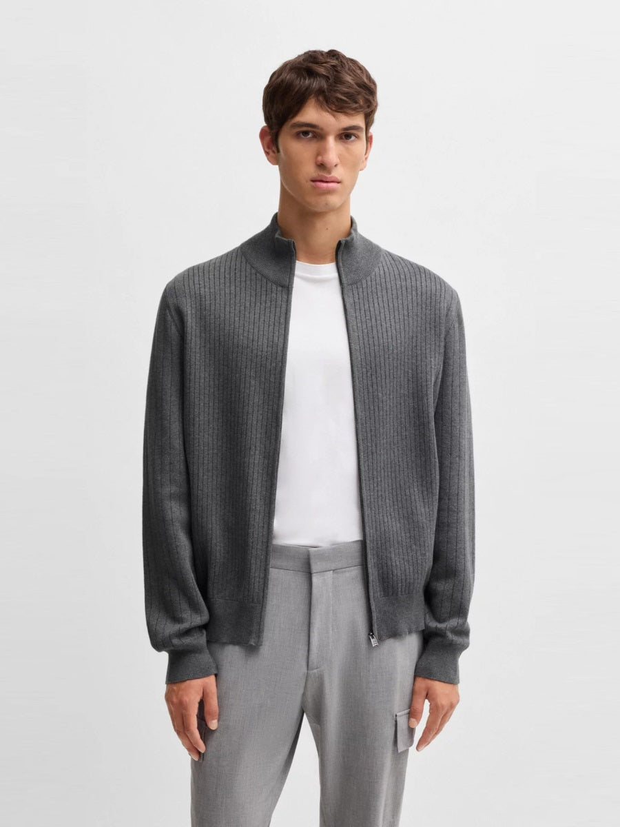 BOSS Full Zip Knitwear - H-Bejino