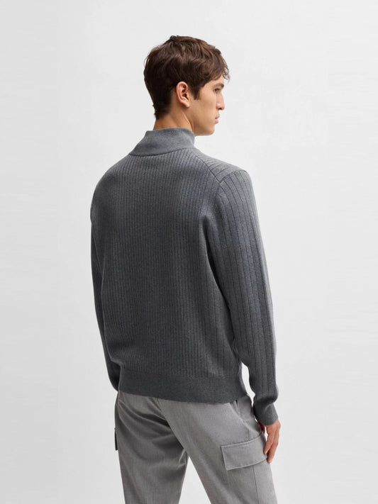 BOSS Full Zip Knitwear - H-Bejino