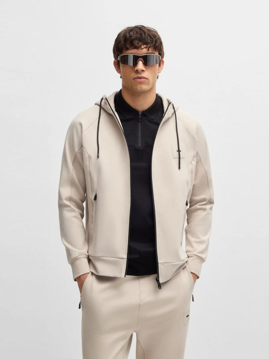 BOSS Full Zip Sweatshirt - Saggy Rib