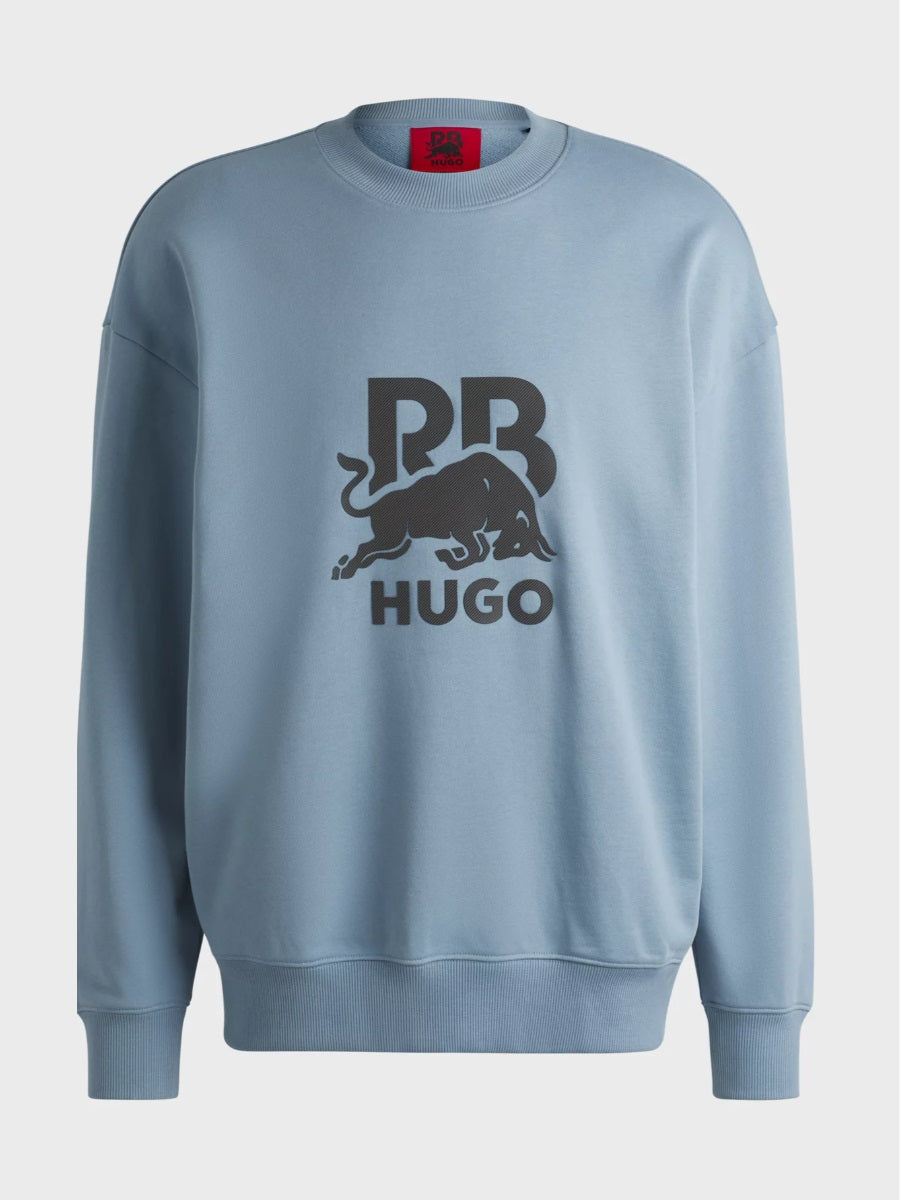 HUGO Crew-Neck Sweatshirt - Dahrain_RB