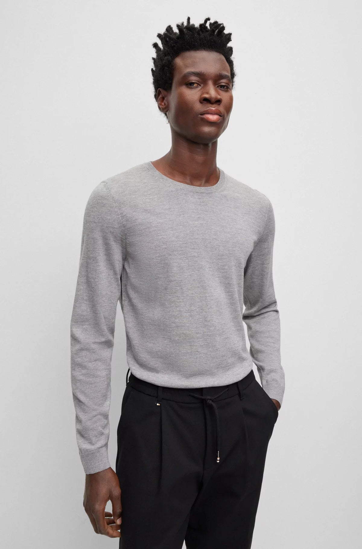 BOSS Crew Neck Knitwear - Leno-P bscs