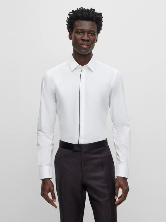 BOSS Tuxedo Shirt - H-Hank Party2221